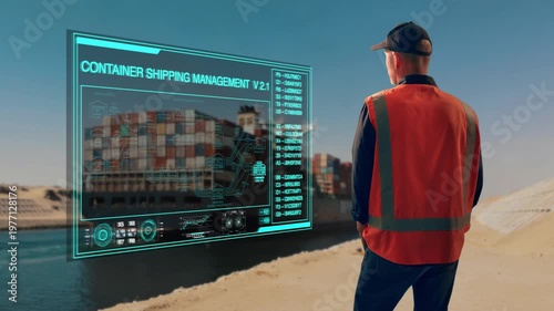 Visual Demonstrations Of Shipping Operations And Cargo Flow Utilizing Advanced Virtual Reality Technologies