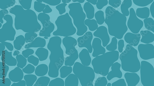Abstract Water Texture Design With Bubbles Pattern