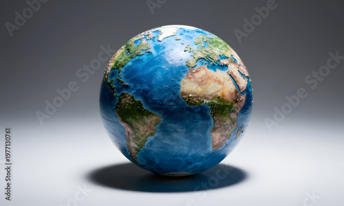 Globe on table