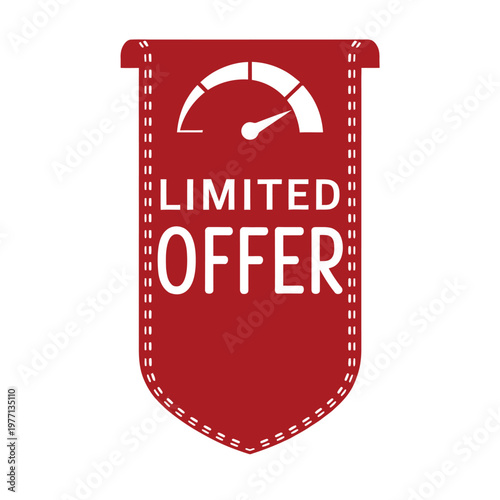 A red label announces a limited time offer with a speed gauge