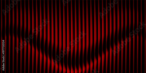 Red studio background. Abstract limbo podium studio room. Dark red gradient wall floor and spotlight scene.