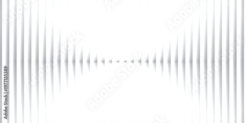 White grey studio room. Limbo light background. Abstract 3d gradient backdrop for product presentation. Minimal wall scene spotlight. Showcase, promotion display.