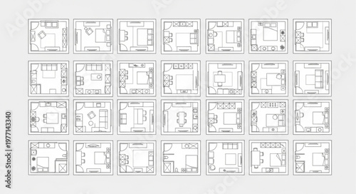 Architectural Floor Plans Collection.