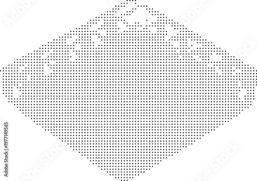 Halftone Dither Pixelated Bitmap Dotted Pattern Texture Background Overlay Graphic Design Element Abstract Geometric Shape Vector