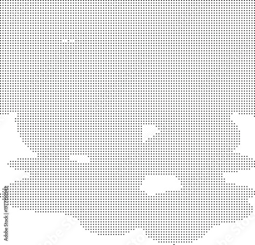 Halftone Dither Pixelated Bitmap Dotted Texture Pattern Background Overlay Graphic Resource Vector Design Element