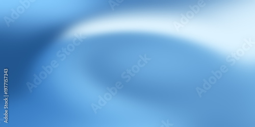Abstract blue and white soft blur background with smooth gradient and subtle curved lines. Modern design concept