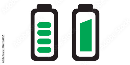 Battery Level Indicator Vector Illustration