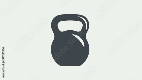 Kettlebell Fitness Weight Training Equipment.