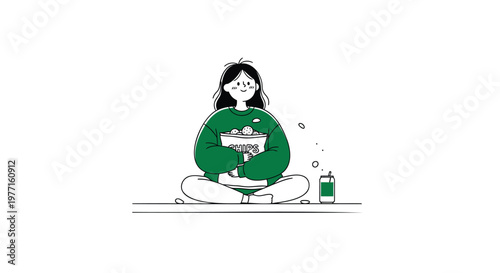 Eco friendly woman, green planet, sustainable living, eco conscious