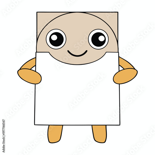 A clean white blank cardboard sheet with a smooth surface, perfect for crafts, packaging, or presentations. Its simplicity offers endless possibilities for creativity and design.
