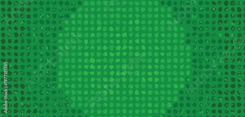 Abstract green geometric background with polygonal mosaic pattern, seamless texture, dark to light green gradient, modern shattered shapes design