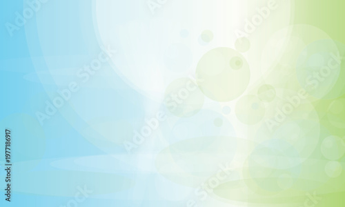 Ethereal soft bokeh light gradient with subtle organic blurs in pale aqua and minty greens