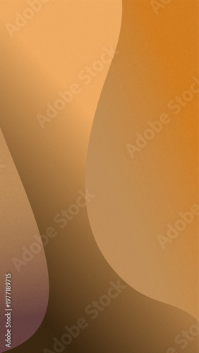 Abstract Gradient Fluid Background with Grain Noise Texture and Modern Smooth Shapes