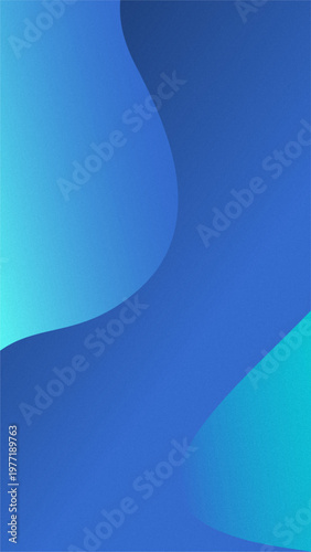 Abstract Gradient Fluid Background with Grain Noise Texture and Modern Smooth Shapes