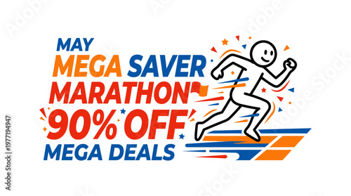 May Mega Saver Marathon 90% Off Sales Promotion