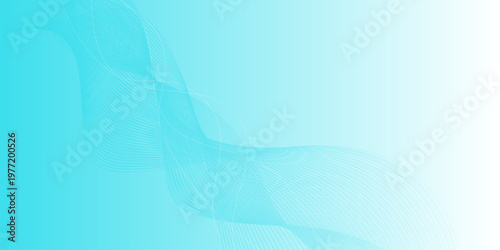 Blue vector simple background with abstract shapes. Dynamic flowing wave lines design element. Beautiful very modern abstract rippling flowing purple wave lines background. 
