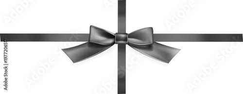 Black Gift Ribbon