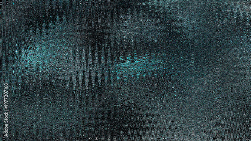 Foto Abstract dark teal and black metallic texture background with rough industrial g