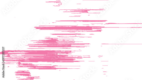 Pink brush strokes on white background for artistic design and creative projects abstract expressionist style