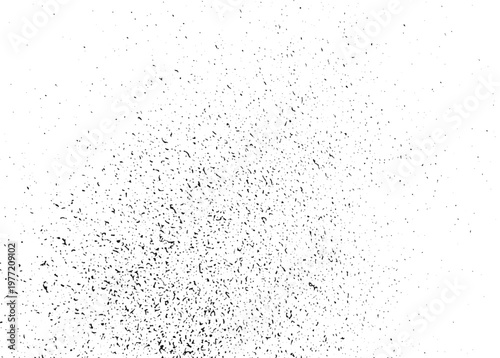 Concrete wall grunge texture. Abstract dirty background with copy space for text. Distress black white grainy banner with chips, scratches, cracks, Gray grain