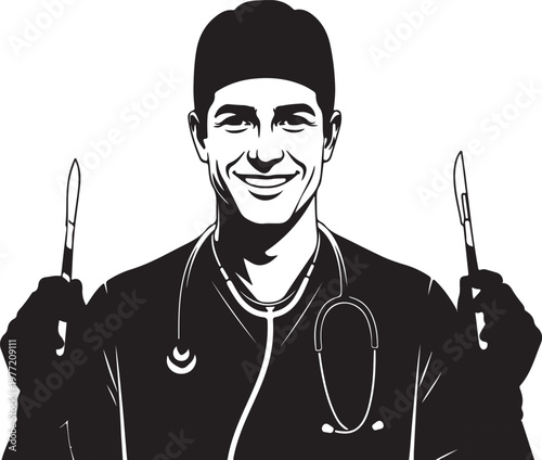 USA Labor Day celebrate banner with handwritten holiday greetings Happy Labor Day on brush stroke background. United States national holiday vector illustration.