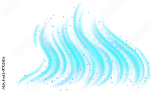 Wavy Stroke with Glitter