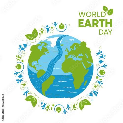 World Earth Day Celebration With Eco Friendly Concept