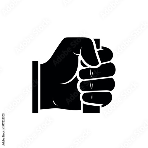 Hand Giving Thumbs Up Sign.