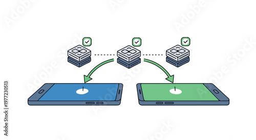 Digital Transaction Between Smartphones via Blockchain Technology