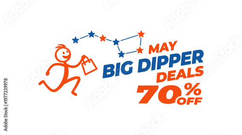May Big Dipper Deals with 70% Off