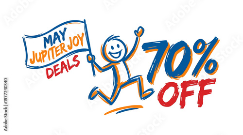 May Jupiter Joy Deals with 70% Off