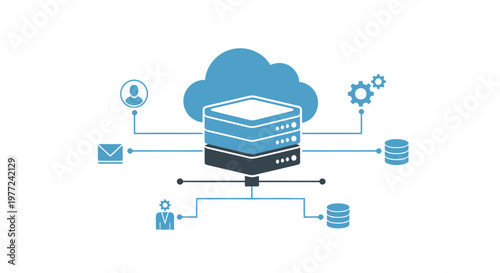 Cloud Server Data Storage System.