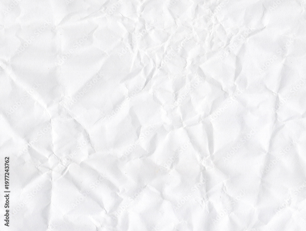 Fototapeta premium Crumpled white paper textures for your creative projects