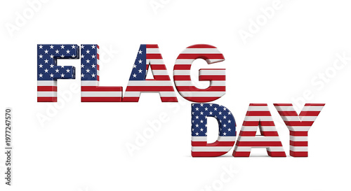 American flag with ballot box and patriotic election symbols