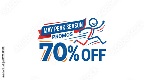 May Peak Season Promos 70% Off Discount Sale