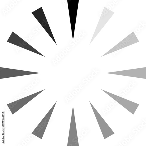 Loading spinner icon indicating buffering website progress