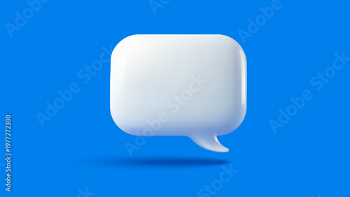 Quadro su tela 3D quote bubble