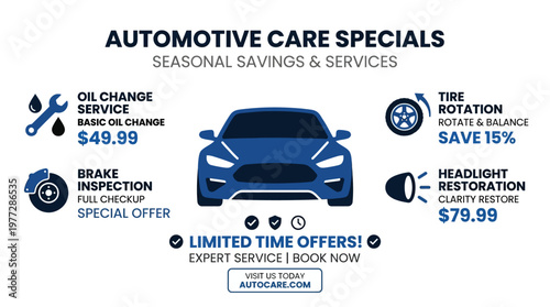 Automotive Care Specials Seasonal Savings and Services
