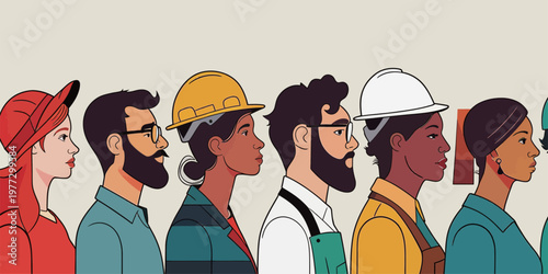 Diverse Workers in Construction and Industry