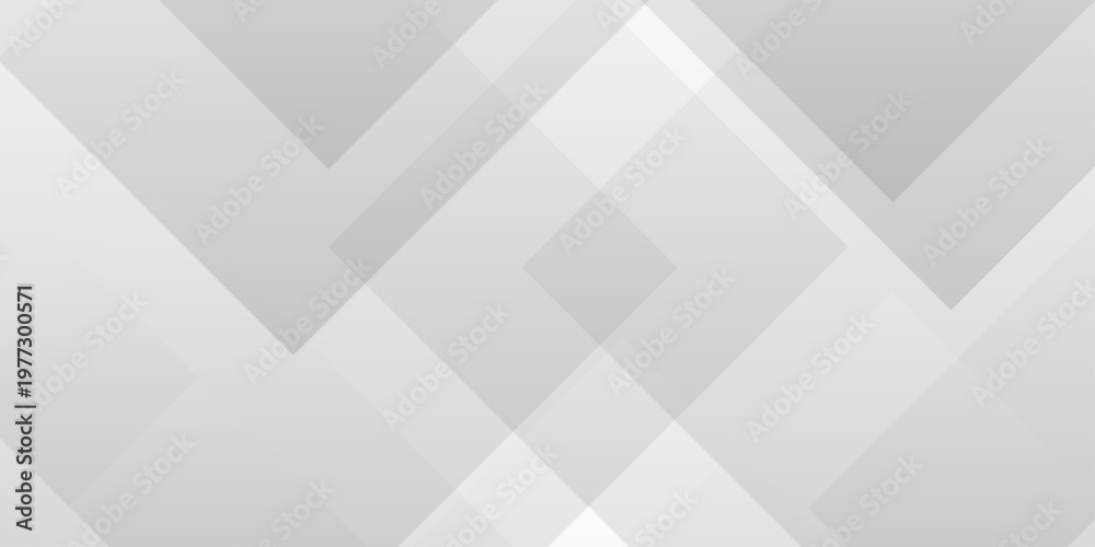 Obraz premium Modern Abstract white background design with layers of textured white transparent material, Minimal geometric white light background triangle white technology vector. Abstract graphic Banner design.