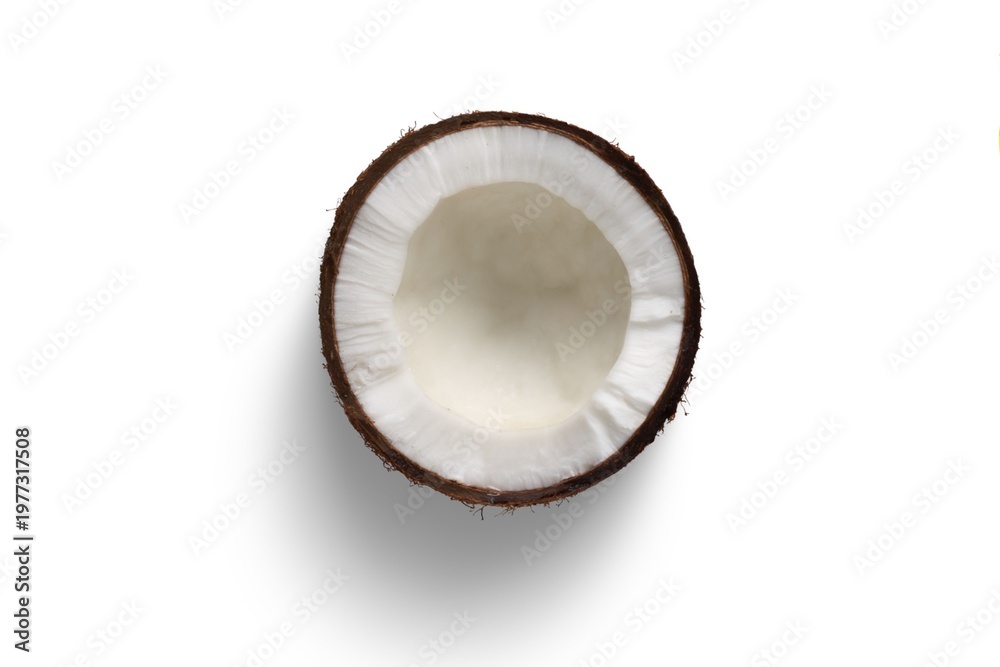 Fototapeta premium coconut isolated on white background