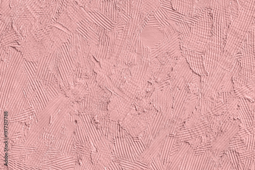 Photos Abstract dusty rose plaster texture with rough patterned strokes, creating a soft tactile surface background