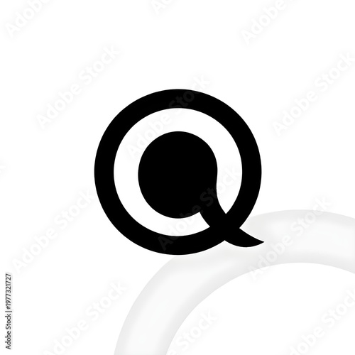 Loyalty concept, repeat connection symbol using circular objects