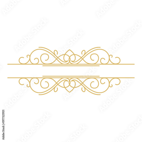 Vintage Divider Ornament