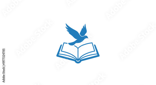 Symbolic Representation of Knowledge, Freedom, and Enlightenment Depicted in an Icon