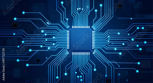 chip, microchip, processor, circuit, technology, digital, electronic, board, cpu, data, system, hardware, computing, network, design, abstract, simple