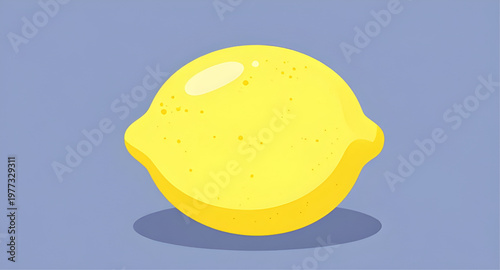 lemon, fruit, yellow, cartoon, citrus, fresh, juicy, sour, food, organic, healthy, slice, natural, design, illustration, icon, simple
