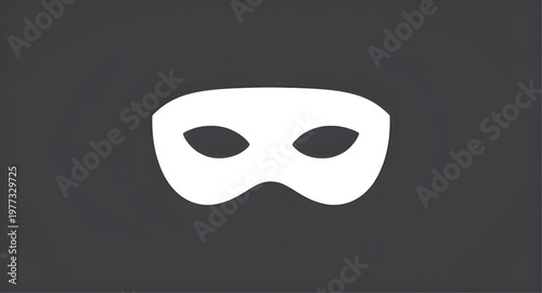 mask, icon, black, domino, disguise, anonymous, superhero, identity, hidden, secret, mystery, symbol, silhouette, simple, design, minimal, character