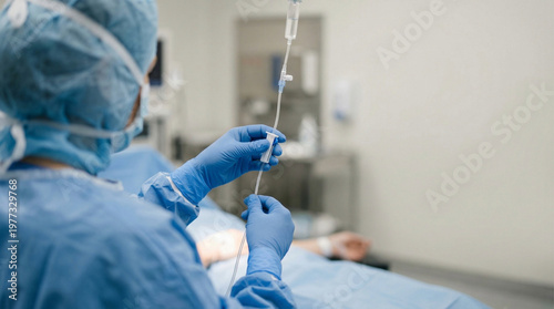 Intensive Care Treatment with Life Saving Equipment and Professionals