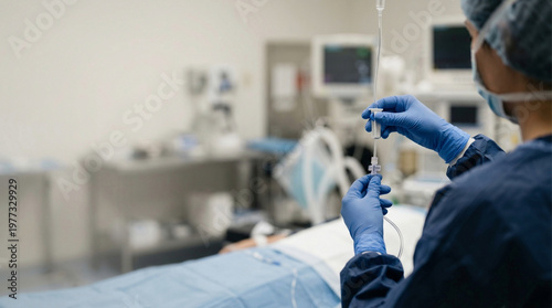 Critical Medical Emergency with Defibrillator and Heart Monitor